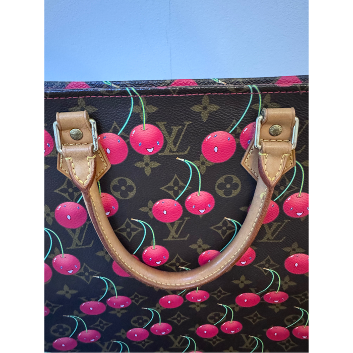 Louis Vuitton Takashi Murakami Sac Plat Cerise