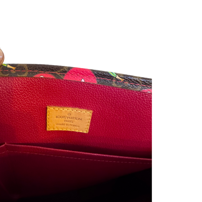 Louis Vuitton Takashi Murakami Sac Plat Cerise