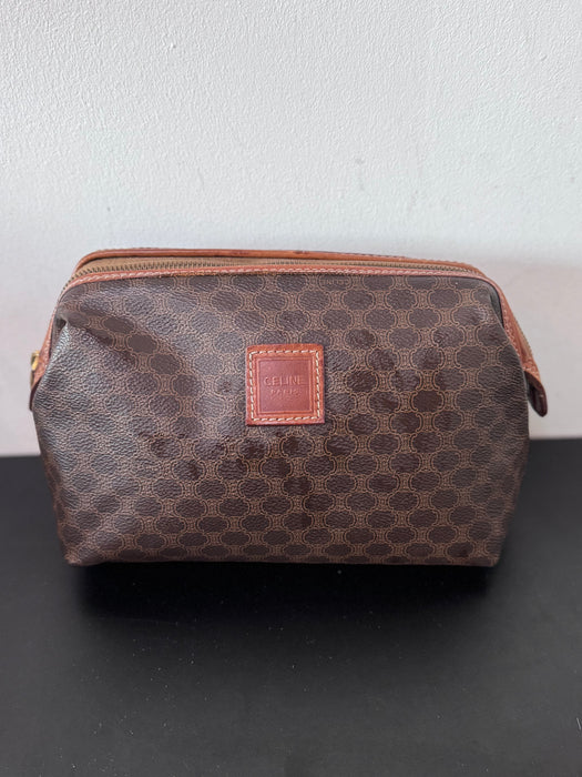 Vintage Céline Macadam toiletry pouch