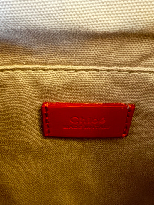 Chloé Roy Small Bucket Bag – Red Leather
